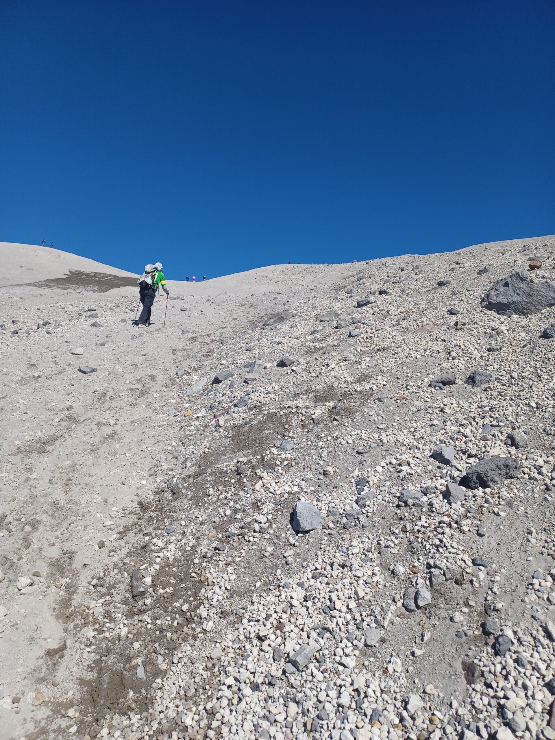 Climbing Mount Saint Helens